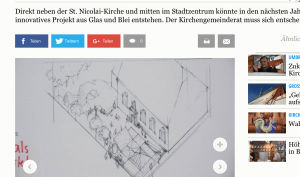 Ausriss aus der Eckernförder Zeritung
